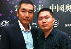 广州永信贵宾会与明星合影