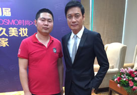 广州永信贵宾会与明星合影